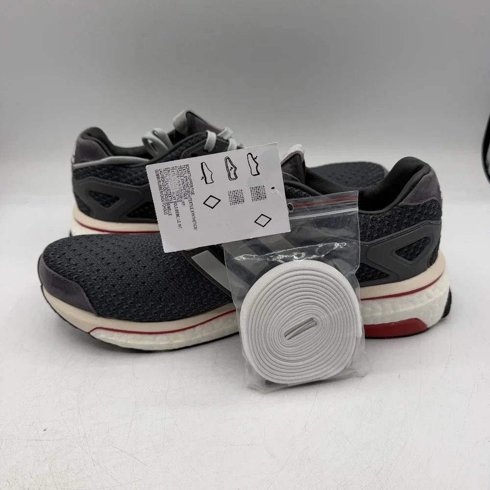 Adidas Energy Boost Run Thru Time Running Shoes Mens Sz 11.5 Grey Sneaker S81135